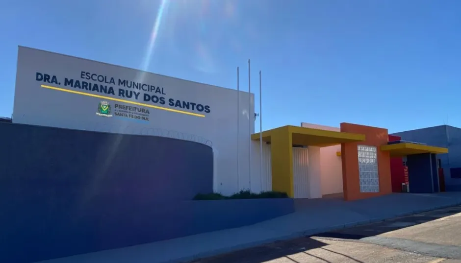 Fausto Pinato entrega escola de R$ 3,5 milhões em Santa Fé do Sul e amplia acesso à educação de qualidade
