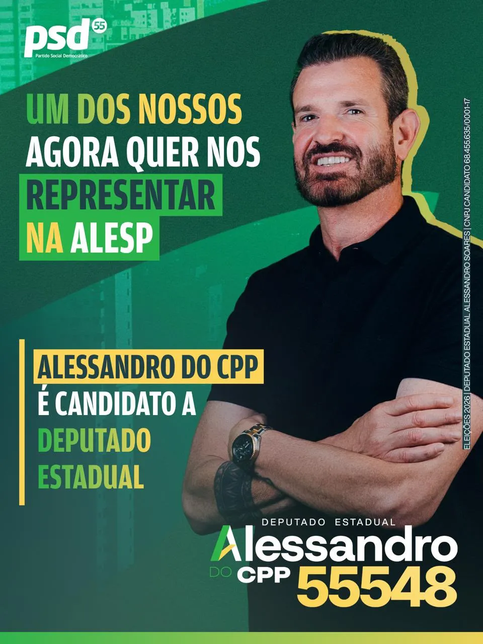 Principais propostas apresentadas por Alessandro do CPP