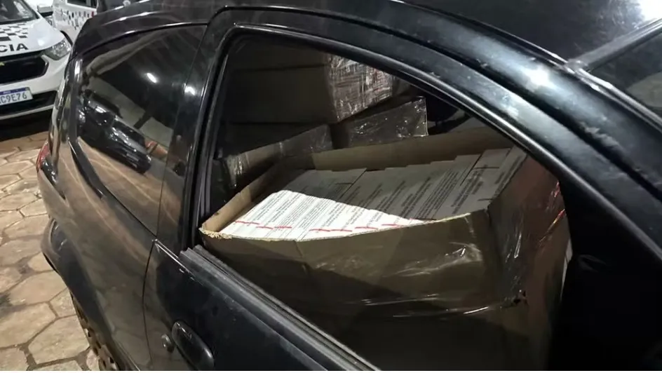 Trio é preso e 10 veículos carregados com mercadorias contrabandeadas são apreendidos em Jales