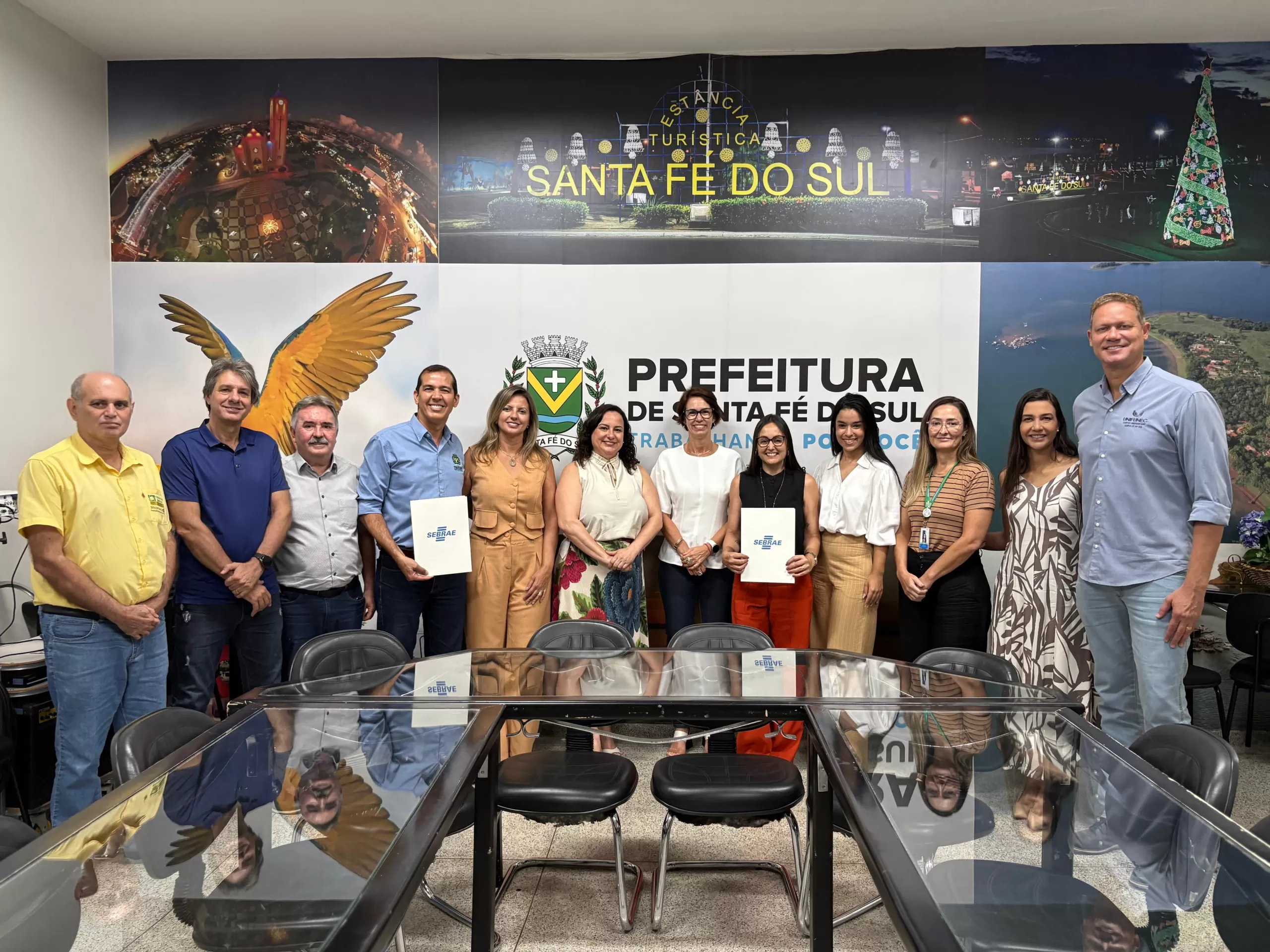 Sebrae-SP apresenta resultados e fecha ações para 2026 com Prefeitura de Santa Fé do Sul