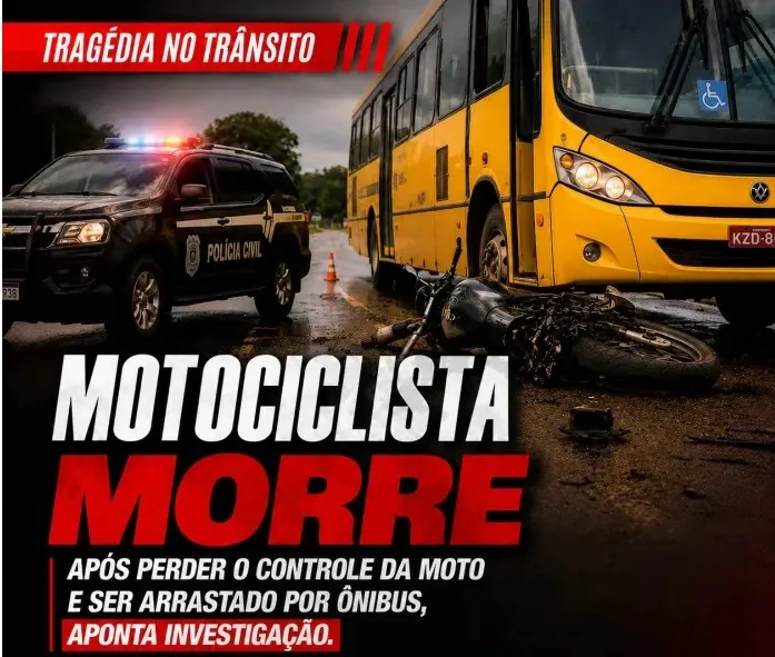 Paranaíba: MOTOCICLISTA MORRE APÓS PERDER O CONTROLE DA MOTO